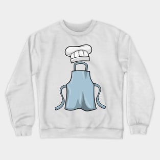 Cooking apron and Cooking hat Crewneck Sweatshirt